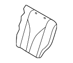 LC628833105 - Body: Seat Back Cover for Mazda: MPV Image
