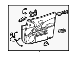 6761030J01C0 - Body: Door Trim Panel for Lexus: GS450h, GS460 Image