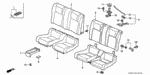 4810SB3000 - Interior/Bumper: C-CLIP SET, TRIM FASTENER (30 PIECES) for Honda Image