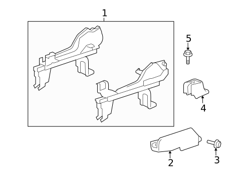Tracks & Components for 2008 Saturn Vue #4