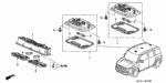 90131S47003 - Electrical/Exhaust/Heater/Fuel: SCREW, ET (5X16) for Honda Image