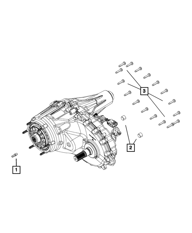 « 68089752AA – BW4812; Transfer Case : Boîte De Transfert Event pour Mopar Image »