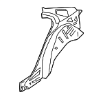 41217044861 - Body: Inner Panel for BMW: 745i, 745Li, 750i, 750Li, 760i, 760Li, Alpina B7 Image