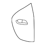 RA69XTMAE - Body: Instrument Panel Side Cover for Chrysler: Sebring | Dodge: Stratus Image