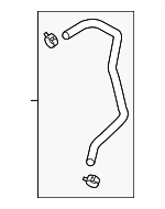 267102E250 - : Breather Tube for Hyundai: Tucson Image