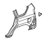 6016160C10 - Body: Quarter Panel for Lexus: GX460 Image