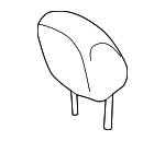 864003NF0B - Body: Headrest for Nissan: LEAF Image