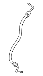 1F8132490A - Steering: Pressure Hose for Mazda: B3000 Image