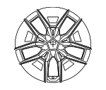 36115A324E2 - Suspension: Wheel, Alloy for BMW Image