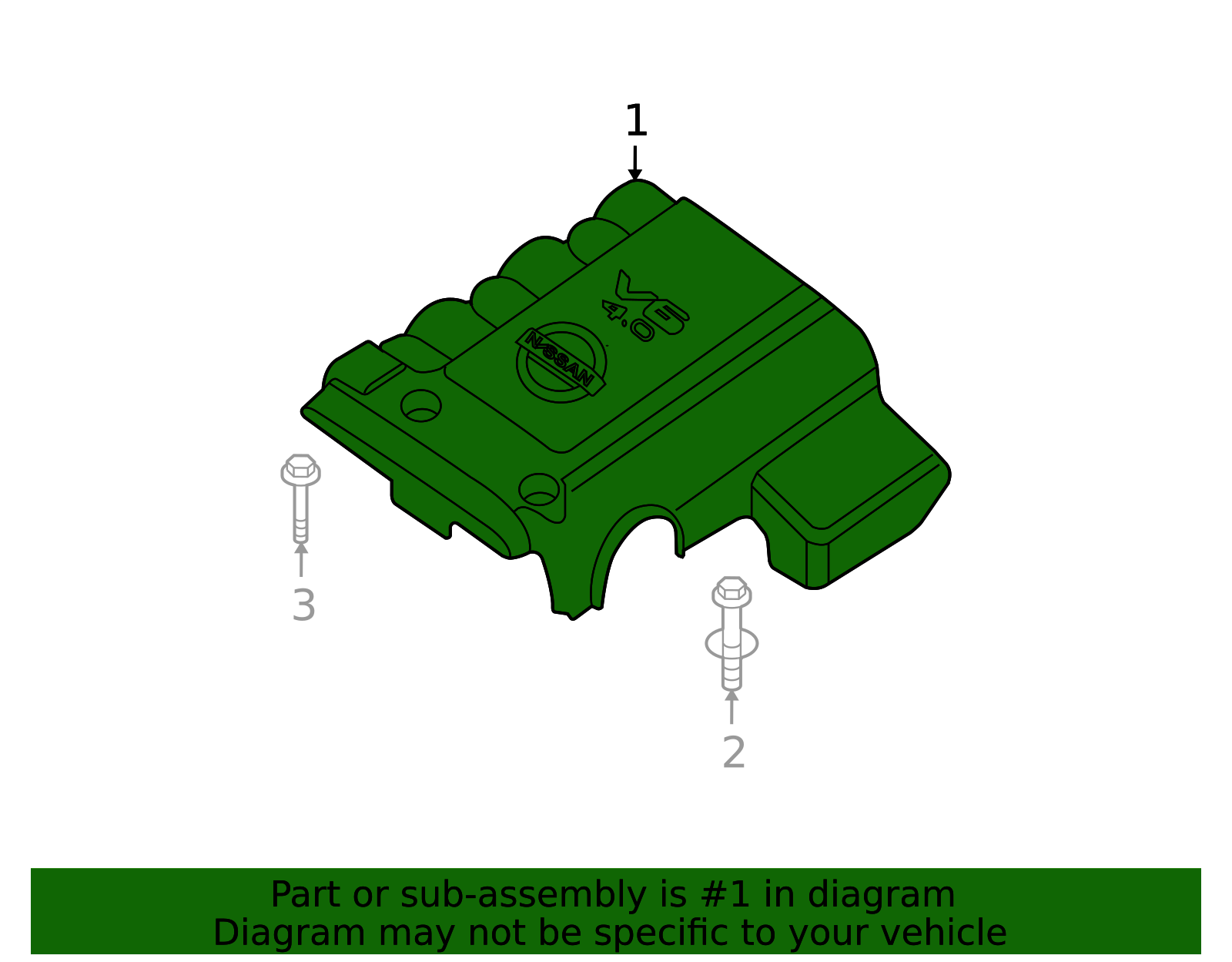 2005-2019 Nissan Engine Cover 14041-EA200 | OEM Parts Online