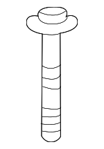 90037808801 - Body: Reinforce Bar Mount Bolt for Porsche: 911, Boxster, Cayman Image