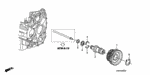 23515RPC030 - Transmission - Automatic: GEAR, IDLE for Honda Image