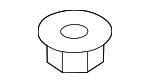C2C24203 - Body: Hinge Nut for Jaguar: E-Pace, F-Type, I-Pace, Super V8, Vanden Plas, XE, XF, XFR, XFR-S, XJ, XJ8, XJR, XJR575, XK, XKR, XKR-S Image