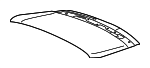 T2R16383LML - Body: Trunk Lid for Jaguar: F-Type Image