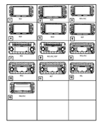 5064953AK - : Mw/FM/6 DVD Radio for Dodge: Caliber | Jeep: Compass, Patriot | Ram: Dakota Image