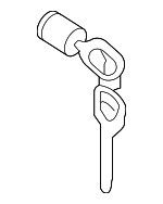 32007554 - Body: Cylinder &amp; Keys for Saab: 9-2X Image