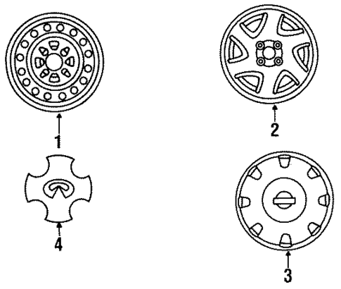 Covers & Trim for 1991 INFINITI G20 #0