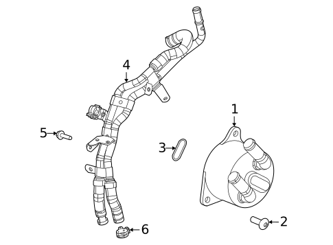Oil Cooler for 2019 Jeep Compass #0