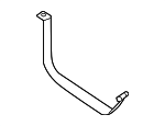 17406EA000 - Fuel System: Fuel Tank Strap for Nissan Image