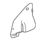 22754960 - Body: Splash Shield for Chevrolet: Equinox | GMC: Terrain Image