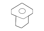 11589291 - Body: Fender Filler Panel Clip for GM Image