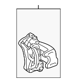 4773034030 - Brakes: Caliper for Lexus: GX460, GX470 Image