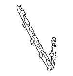 85221JB100 - Body: Bumper Cover Bracket for Nissan: Altima Image