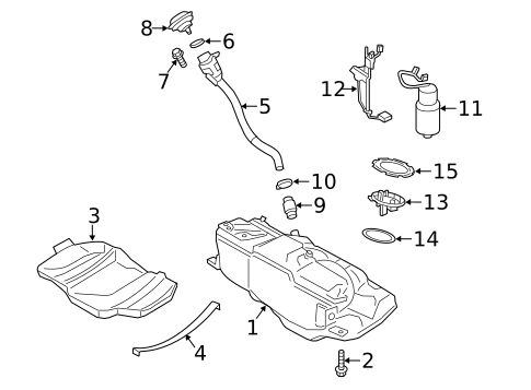 Fuel Storage for 2016 Porsche Cayman #0