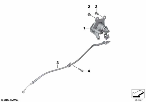 Parking Brake for 2017 BMW-Motorrad C evolution #1