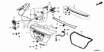 91902S2X003 - Body/Air Conditioning: PLASTER, WIRE HARNESS (50X100) for Honda Image