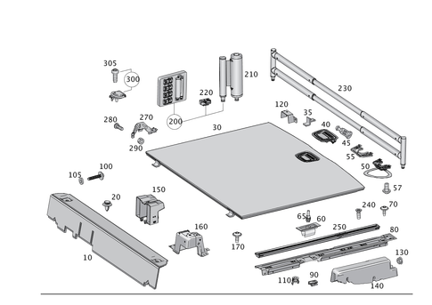 Load Compartment Floor for 2015 Mercedes-Benz ML63 AMG #0