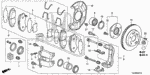 45237S0KA01 - Chassis: RETAINER for Honda Image