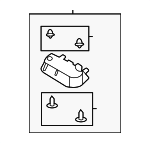 92850GI010YGU - : Dome Lamp Assembly for Hyundai Image