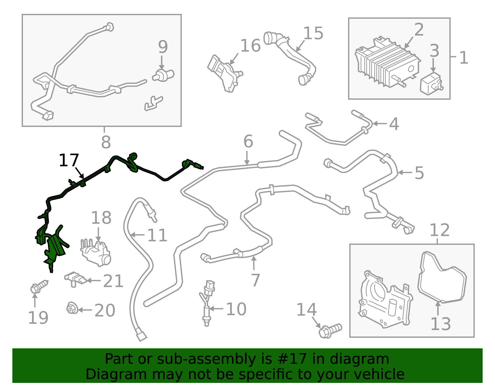 TOM8ページ 2013-2020 Ford Hose & Tube Assembly F2GZ-9S468-A | OEM Parts