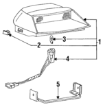 9276128000 - : Mount Bracket for Hyundai: Elantra Image