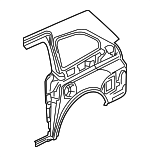 4646TK8A31ZZ - Body: Side Panel for Honda: Odyssey Image
