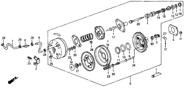 Master Power for 1988 Acura Integra #0