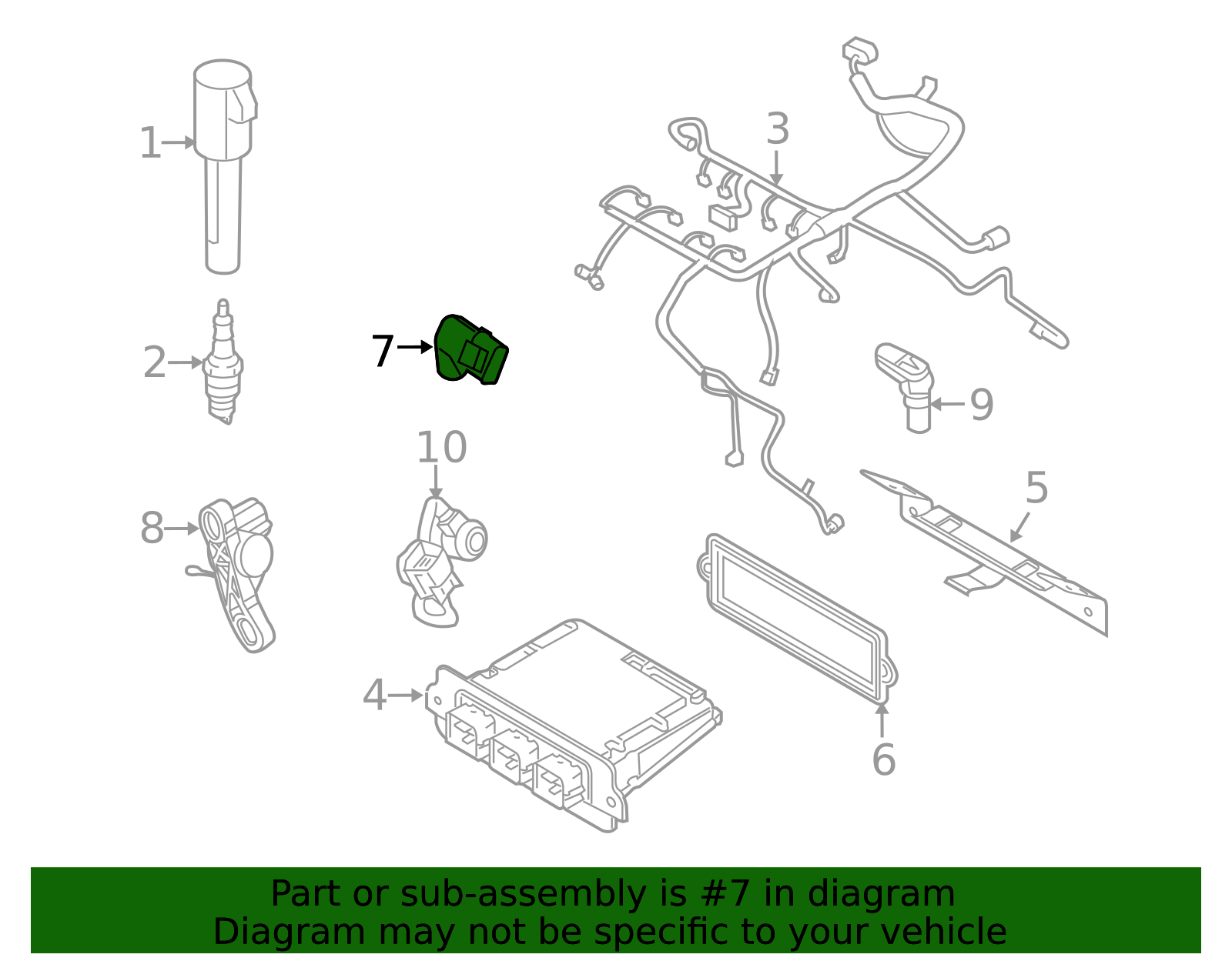2001-2022 Ford Sensor 1S7Z-9F479-AD | TascaParts.com