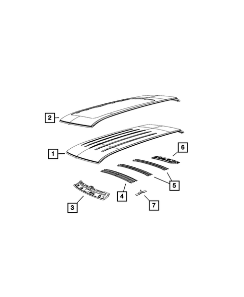 Roof for 2017 Jeep Compass #0