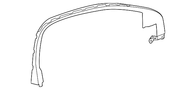 2013-2019 Cadillac XTS Driver Side Front Door Garnish Molding 23216778 ...