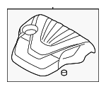 292402B700 - : Engine Cover for Hyundai Image