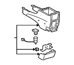 58910AA030B0 - Body: Console for Toyota: Camry Image