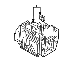 1K5864251C - Body: Mount Bracket for Volkswagen: Golf, Golf R, GTI, Jetta, R32, Rabbit Image
