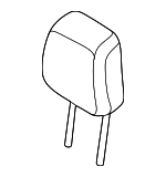 SL7Z78611A08MC - Body: Headrest for Ford Image
