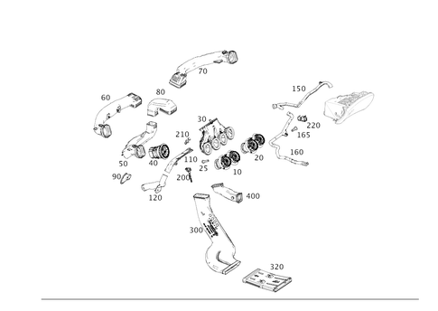 Air Ducting for 2019 Mercedes-Benz E53 AMG #0