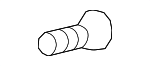 MU000957 - Body: Door Latch Screw for Mitsubishi Image
