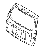 737002J041 - Body: Lift Gate for Kia: Borrego Image