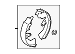 26694FG000 - : Brake Shoes for Subaru Image