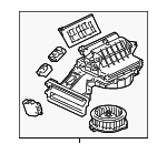 7802A031 - : Blower Assembly for Mitsubishi: Eclipse, Endeavor Image
