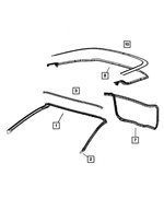 5135141AA - Body Sheet Metal Except Doors: Rivet for Mopar Image